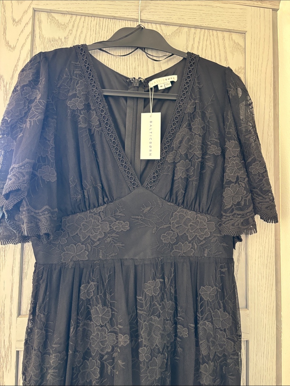Baltic Born Black Lace Maxi Dress - Picture 3 of 3